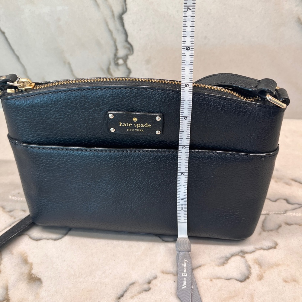 Kate Spade Black Leather Crossbody Bag